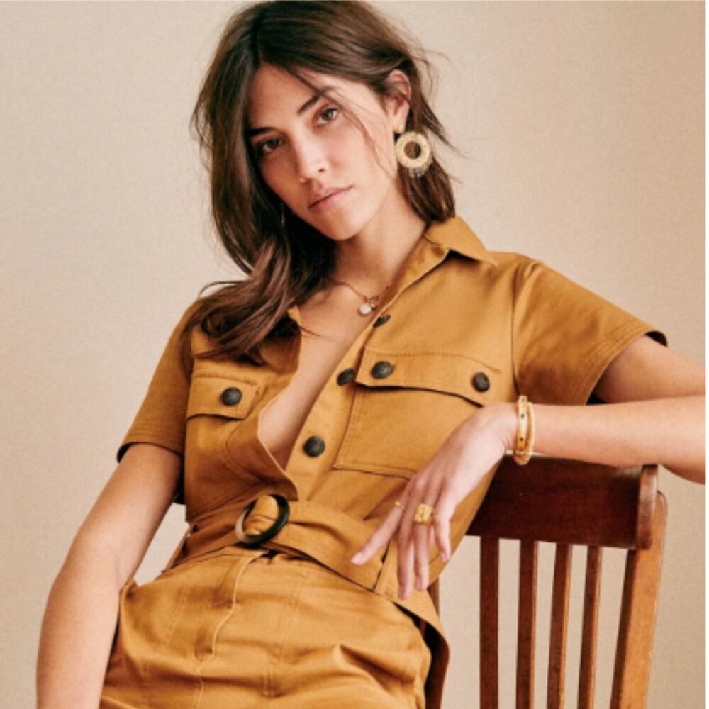 Sezane Manhattan Jumpsuit